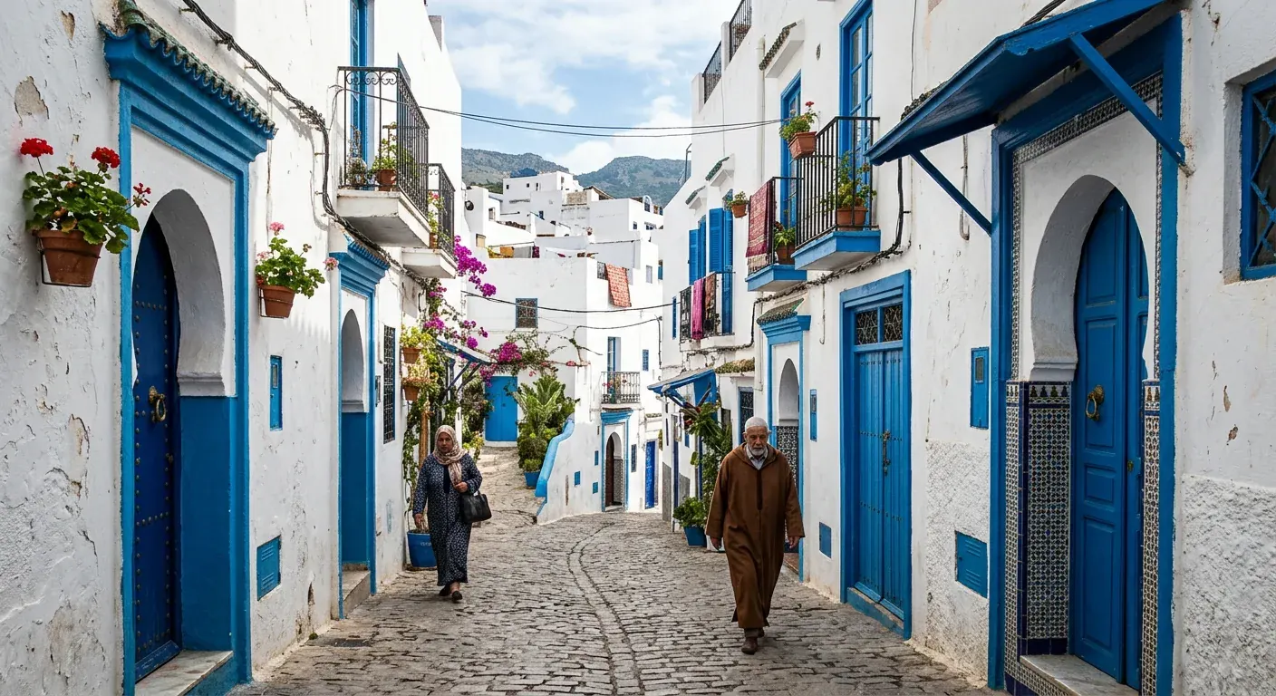 Is Tetouan worth visiting, and how do you combine it with Chefchaouen?